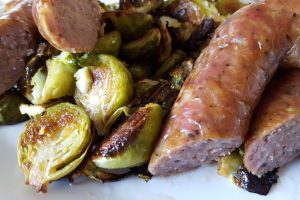 Kielbasa and Roasted Brussels Recipe