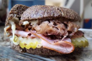 The Cubano on Low Carb Buns