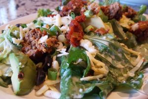 Mexican Meatball Salad