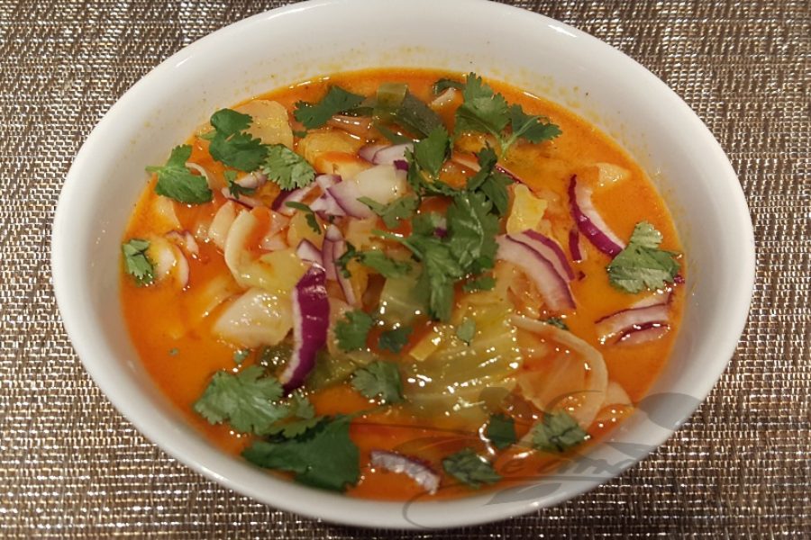 Quick and Easy Thai Inspired Veggie Soup