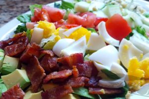 Simple Cobb Salad with Homemade Ranch