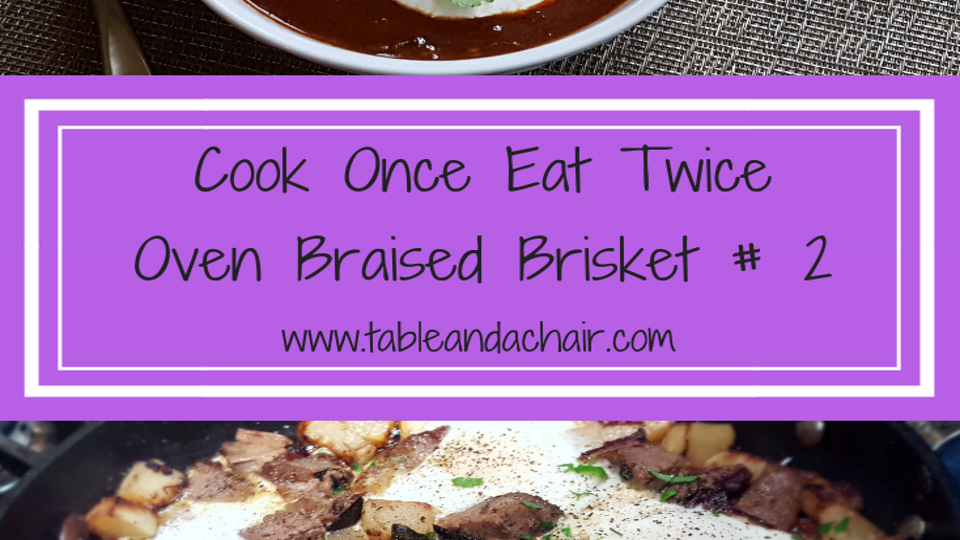 Oven Braised Brisket Bonus Recipes