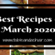 Best Recipes of March 2020