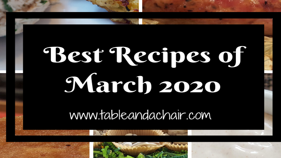 Best Recipes of March 2020